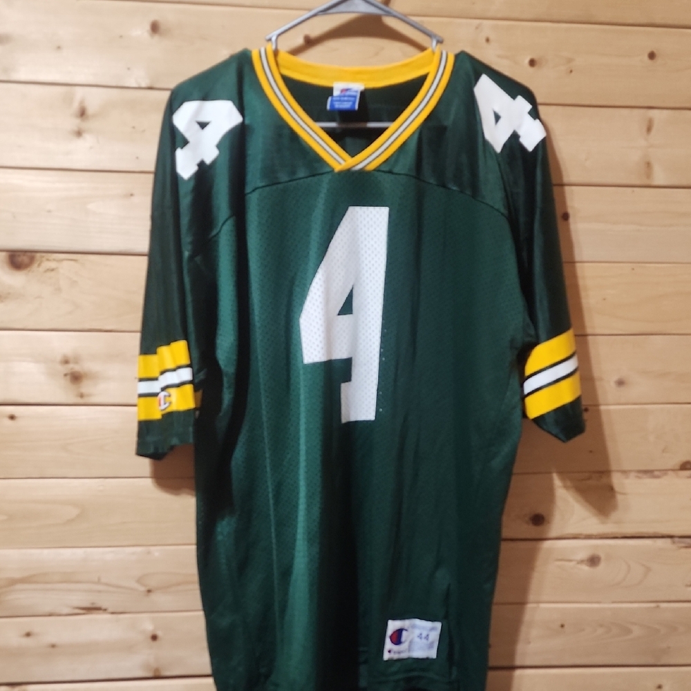Vintage GreenBay Packers Brett Favre #4 Jersey Size 44 Champion